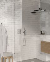 Керамическая плитка Absolut Keramika Milano Brillo Blanco настенная 10х30 см арт-Milano Brillo Blanco 10X30 — фото 2, Керамическая плитка