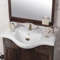 Товар: Тумба под раковину Opadiris Риспекто 105 Орех антикварный ручки Бронза арт-Z0000001784 - фото 3 Тумба под раковину Opadiris Риспекто 105 Орех антикварный ручки Бронза арт-Z0000001784 — фото 3, Тумбы под раковину