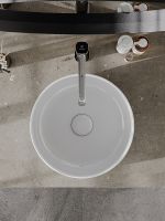 Раковина-чаша Orange 35 Белая глянцевая арт-B07-345W — фото 5, Раковины накладные