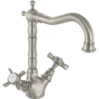 Смеситель для раковины Migliore Princeton Состаренный хром арт-19370 — фото 1, Смесители для раковины