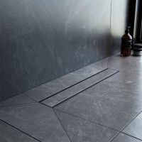 Душевой лоток AM.PM PrimeFlow 50 с Черной матовой решеткой / под плитку Tile арт-W02SC-U11-050-04BM — фото 13, Душевые лотки