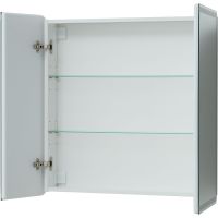 Зеркальный шкаф Aquanet Оптима 80 с подсветкой Белый арт-311862 — фото 6, Зеркальные шкафы в ванную