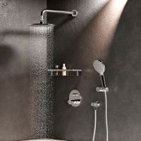 Душевая система AM.PM X-Joy с термостатом Хром арт-FT85A1RH10 — фото 3, Встраиваемые душевые комплекты