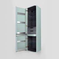 Шкаф пенал AM.PM Sensation 40 L подвесной Мятный арт-M30CHL0406GG — фото 5, Пеналы для ванной комнаты