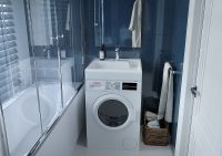 Раковина Кировит Престиж 60 на стиральную машину Белая арт-Вн Крв73 — фото 5, Раковины на стиральную машину