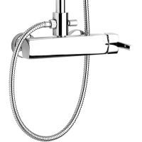 Душевая система Webert Azeta Хром арт-AZ870105015PVC — фото 4, Душевые стойки