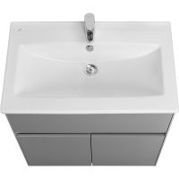 Тумба под раковину Aquaton Форест 75 Туманный серый арт-1A278301FR4D0 — фото 2, Тумбы под раковину