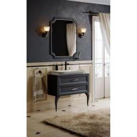 Зеркало Aqwella 5 Stars La Donna 72 Черный арт-LAD0207BLK — фото 2, Зеркала в ванную комнату