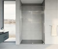 Душевая дверь Vincea Arno 120 профиль Хром стекло прозрачное арт-VPS-1A120CL — фото 5, Раздвижные душевые двери