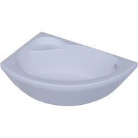 Акриловая ванна Aquatek Аякс 2 170x100 L без гидромассажа с фронтальной панелью с каркасом (вклеенный) со слив-переливом арт-AYK170-0000085 — фото 2, Акриловые ванны