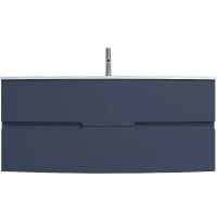 Тумба под раковину Jacob Delafon Nona 120 подвесная Темно-синяя арт-EB1890RU-G98 — фото 1, Тумбы под раковину