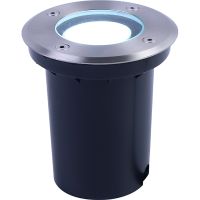 Тротуарный светильник Artelamp Piazza Прозрачный Сталь арт-A6017IN-1SS — фото 1, Уличное освещение