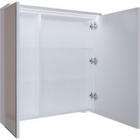 Зеркальный шкаф 1MarKa Соната 75 с подсветкой  Белый глянец арт-Ц0000007616 — фото 2, Зеркальные шкафы в ванную