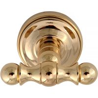 Двойной крючок Migliore Mirella Золото арт-17324 — фото 1, Крючки для полотенец