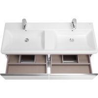 Товар: Тумба под раковину Roca The Gap 120 подвесная Белый глянец арт-ZRU9307637 - фото 2 Тумба под раковину Roca The Gap 120 подвесная Белый глянец арт-ZRU9307637 — фото 2, Тумбы под раковину