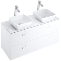 Тумба под раковину Ravak SD Comfort 80 подвесная Белая глянцевая арт-X000001378 — фото 3, Тумбы под раковину