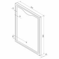 Товар: Зеркало Континент Amaze 800x900 с подсветкой с сенсорным выключателем арт-ЗЛП643 - фото 11 Зеркало Континент Amaze 800x900 с подсветкой с сенсорным выключателем арт-ЗЛП643 — фото 11, Зеркала в ванную комнату