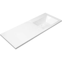 Раковина Эстет Даллас 120 R с местом под стиральную машину Белая арт-ФР-00001528 — фото 1, Раковины на стиральную машину