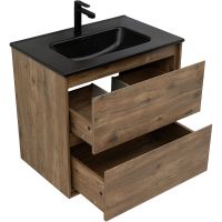 Тумба под раковину Aquanet Милан 70 подвесная Дуб рустикальный арт-336378 — фото 5, Тумбы под раковину