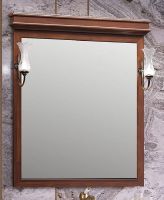 Зеркало Opadiris Борджи 85 Светлый орех арт-00-00007322 — фото 2, Зеркала в ванную комнату