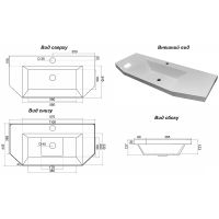 Товар: Тумба с раковиной Misty Терра 110 Серая матовая арт-УТ000011434 - фото 7 Тумба с раковиной Misty Терра 110 Серая матовая арт-УТ000011434 — фото 7, Тумбы с раковиной
