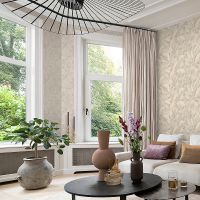 Обои RASCH Murano Винил на флизелине (1,06*10,05) Бежевый/Серый, Штукатурка арт-645668 — фото 4, Обои для стен