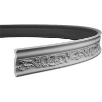 Карниз гибкий Европласт 1.50.162 2000x84x61 мм арт-1.50.162 (гибкий) — фото 1, Карнизы