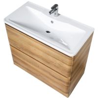 Тумба под раковину BelBagno Albano 90 Rovere Rustico арт-ALBANO-900-2C-PIA-RR — фото 4, Тумбы под раковину