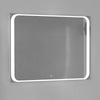 Зеркало Jorno Modul 100 с подсветкой с сенсорным выключателем арт-Mоl.02.92/W — фото 4, Зеркала в ванную комнату