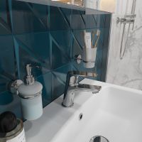 Набор аксессуаров для ванной STWORKI by Damixa Хельсинки HADB91300 Хром арт-479755 — фото 3, Наборы аксессуаров для ванной комнаты