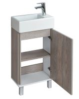 Товар: Тумба под раковину Aquaton Эмма 45 Белый Дуб наварра арт-1A221601EAD80 - фото 2 Тумба под раковину Aquaton Эмма 45 Белый Дуб наварра арт-1A221601EAD80 — фото 2, Тумбы под раковину