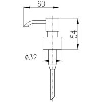 Дозатор для жидкого мыла Rav Slezak Золото арт-ND YUA0303Z — фото 2, Дозаторы