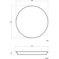 Кольцо Европласт 280x25x280 мм арт-1.11.100 — фото 2, Колонны