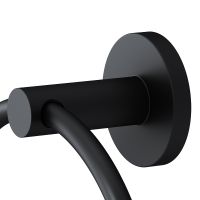 Кольцо для полотенец AM.PM X-Joy Черное матовое арт-A85A34422 — фото 7, Полотенцедержатели