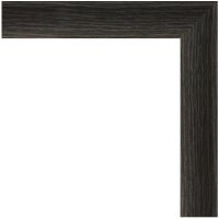 Зеркало Evoform Definite 46х36 в багетной раме - Черный дуб 37 мм арт-BY 1335 — фото 2, Зеркала в ванную комнату