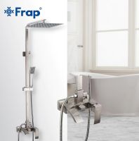 Душевая система Frap H803 Нержавеющая сталь арт-F24803 — фото 2, Душевые стойки