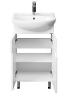 Товар: Тумба под раковину Aquaton Панда 46 Белая арт-1A053701PD010 - фото 2 Тумба под раковину Aquaton Панда 46 Белая арт-1A053701PD010 — фото 2, Тумбы под раковину