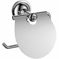 Держатель туалетной бумаги Sapho Astor с крышкой Хром арт-1325-17 — фото 1, Держатели туалетной бумаги