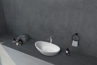 Раковина-чаша Abber Stein 62 Белая матовая арт-AS2610 — фото 3, Раковины накладные