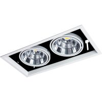 Встраиваемый светильник Artelamp Merga Белый арт-A8450PL-2WH — фото 2, Точечные светильники