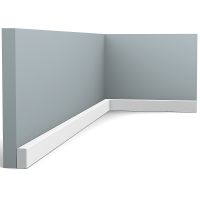 Плинтус Orac Decor 2000x20x10 мм арт-SX194 — фото 1, Плинтуса напольные