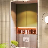 Зеркало Vigo Quadro Classic 60 с подсветкой с сенсорным выключателем арт-z.QUA.60.Classic — фото 1, Зеркала в ванную комнату