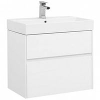 Товар: Тумба под раковину Aquanet Бруклин 70 подвесная Белая арт-203959 - фото 2 Тумба под раковину Aquanet Бруклин 70 подвесная Белая арт-203959 — фото 2, Тумбы под раковину