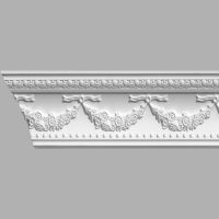 Товар: Карниз Decomaster 2400x160x200 мм арт-95026 - фото 1 Карниз Decomaster 2400x160x200 мм арт-95026 — фото 1, Карнизы
