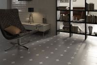 Керамическая вставка Equipe Octagon Taco Blanco Mate 4,6х4,6 см арт-20403 — фото 2, Керамическая плитка