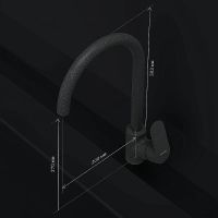 Смеситель для кухни AM.PM Like Черный арт-F8007122 — фото 9, Смесители для кухни