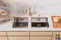 Товар: Кухонная мойка Alveus Kombino 30 SAT-90 400x400x195 Сатинированная сталь арт-1100235 - фото 7 Кухонная мойка Alveus Kombino 30 SAT-90 400x400x195 Сатинированная сталь арт-1100235 — фото 7, Кухонные мойки