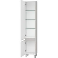 Шкаф пенал Brevita Victory 35 L Серый кашемир арт-VIC-05035-0302L — фото 3, Пеналы для ванной комнаты