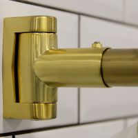 Карниз для душевого поддона Radomir 100x100 Золото арт-1-12-3-0-0-003 — фото 1, Карнизы для ванной