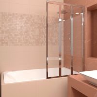 Товар: Шторка на ванну Veconi Palau 120 R профиль Хром стекло прозрачное арт-PL73R-120-01-19C4 - фото 1 Шторка на ванну Veconi Palau 120 R профиль Хром стекло прозрачное арт-PL73R-120-01-19C4 — фото 1, Складные шторки для ванной